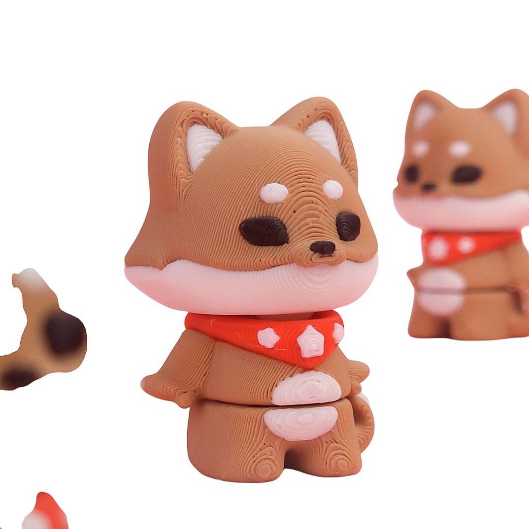 Flexi Shiba Anahtarlık - 1