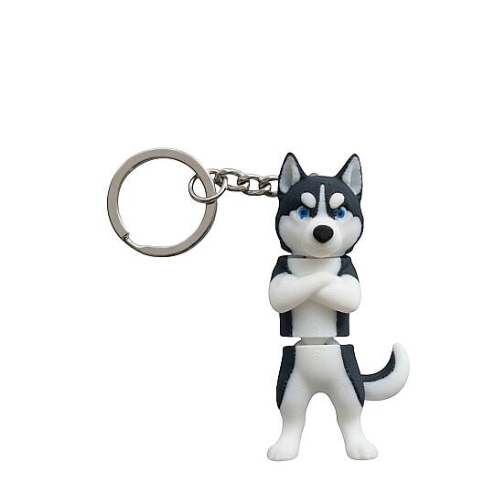 Husky Anahtarlık