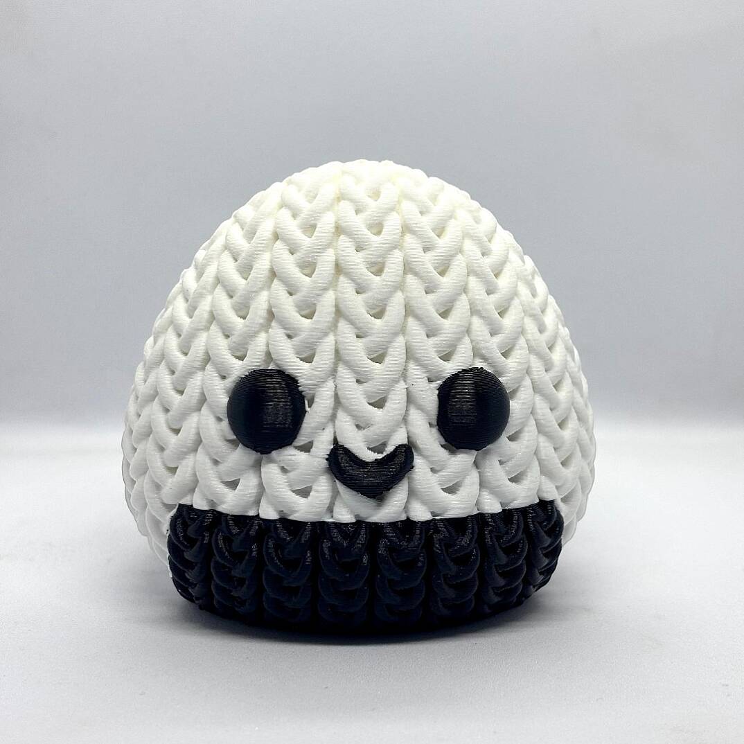 Örgü Desenli Onigiri Anahtarlık - 1