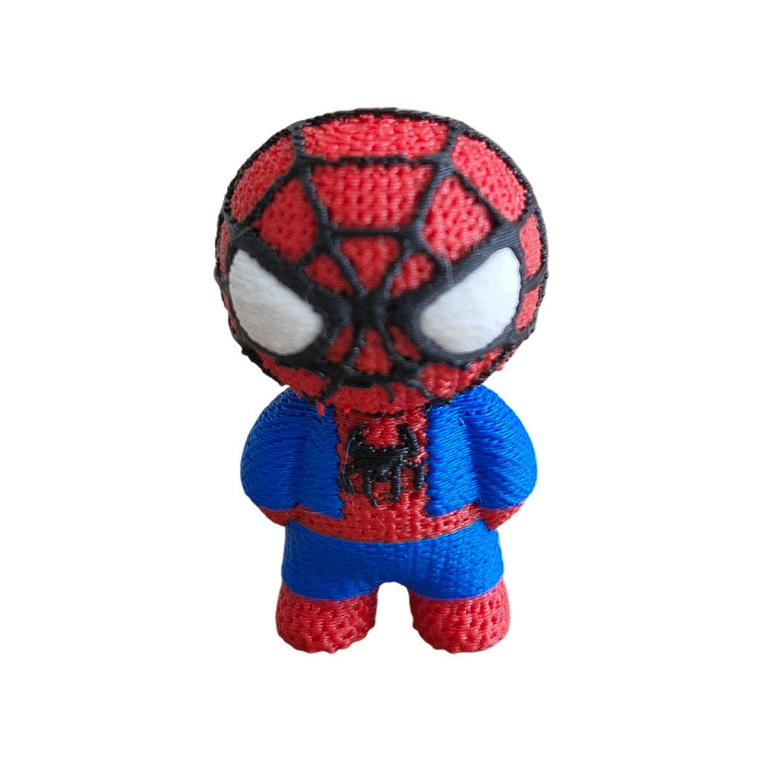 Örgü Spiderman Anahtarlık (5 Adet) - 1