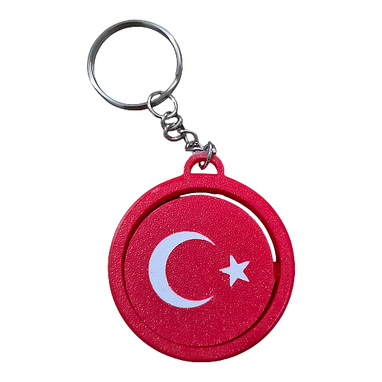 Türk Bayrağı Anahtarlık